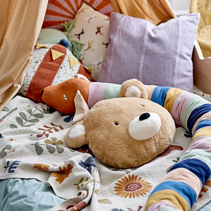 Bloomingville - Dorell Overgooi, 130 X 160 Cm, Bruin 5 Bloomingville - Dorell Overgooi, 130 X 160 Cm, Bruin - Afbeelding 3