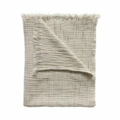 Collection - Haze Deken, 130 X 170 Cm, Crème