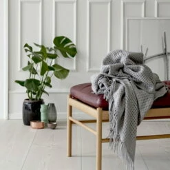 Elvang - Basket Plafond 15 Elvang - Basket Plafond -CONNOX Winkel Elvang Basket Decke 130x200 cm grau Ambiente