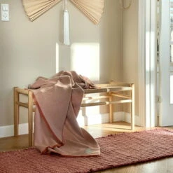 CONNOX Winkel -CONNOX Winkel Elvang Skyfall Decke rustyrot Bank Ambiente