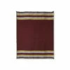 HKliving - DORIS Vintage Wollen Deken -CONNOX Winkel HKliving DORIS Vintage Decke 130x150 cm burgundy