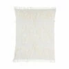 HKliving - Deken Met Franjes, 125 X 150 Cm, Wit 2 HKliving - Deken Met Franjes, 125 X 150 Cm, Wit -CONNOX Winkel HKliving Decke mit Fransen 125 x 150 cm weiss