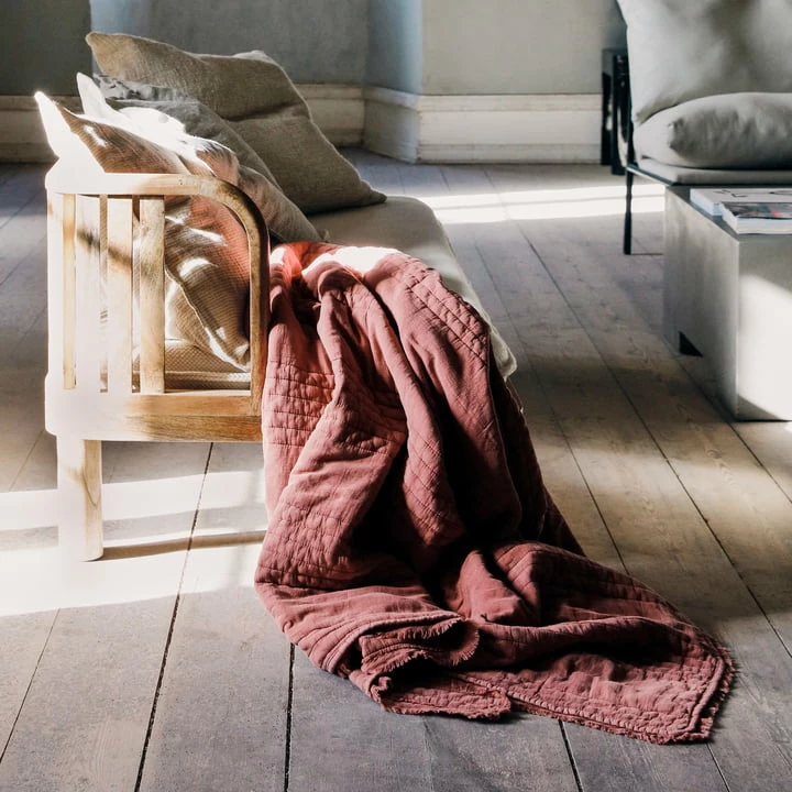 House Doctor - Ruffle Deken 4 House Doctor - Ruffle Deken - Afbeelding 2