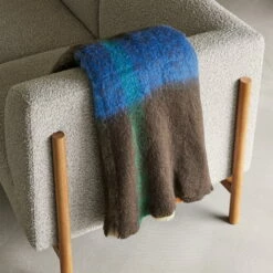 Hübsch Interior - Graphic Plafond 12 Hübsch Interior - Graphic Plafond -CONNOX Winkel Huebsch Interior Graphic Decke 140 x 200 cm braun mehrfarbig Situation 3