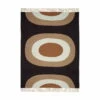 Marimekko - Melooni Wollen Deken, 130 X 170 Cm, Bruin / Gebroken Wit / Donkerblauw 2 Marimekko - Melooni Wollen Deken, 130 X 170 Cm, Bruin / Gebroken Wit / Donkerblauw -CONNOX Winkel Marimekko Melooni Wolldecke 130 x 170 cm braun off white dunkelblau