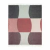 Marimekko - Sambara Deken, 140 X 180 Cm, Gebroken Wit / Rood / Bruin -CONNOX Winkel Marimekko Sambara Decke 140 x 180 cm off White rot braun