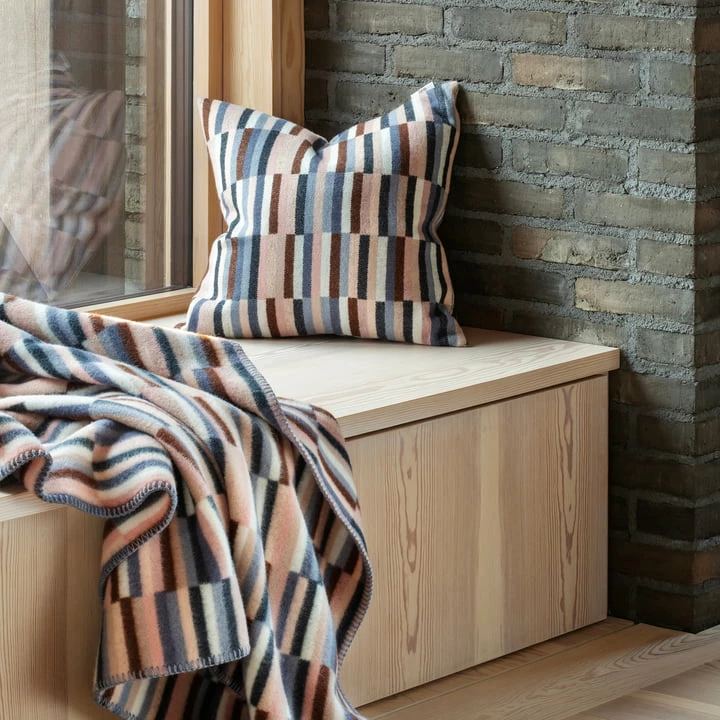 Røros Tweed - Ida Wollen Deken 10 Røros Tweed - Ida Wollen Deken - Afbeelding 8